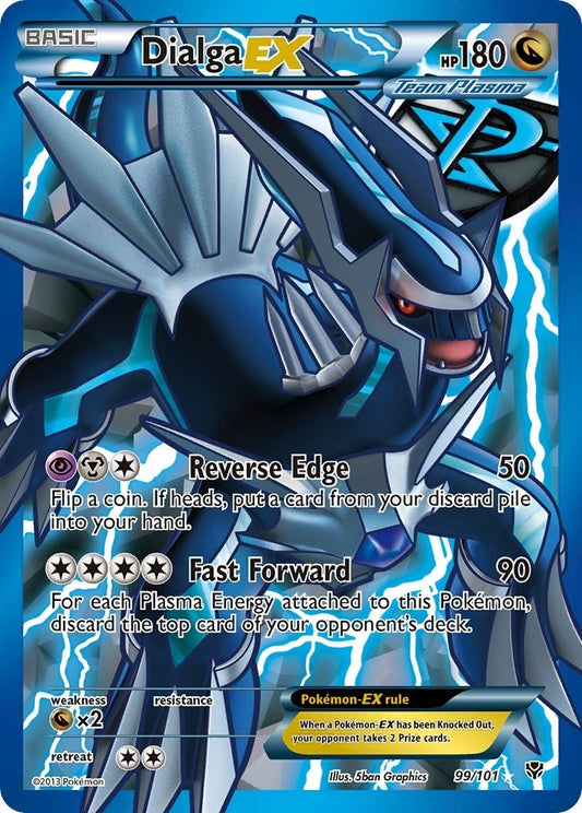 Dialga EX (Team Plasma) (99 Full Art) (99/101) [Plasma Blast]