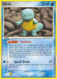 Pokemon Delta Species Ditto - 64/113 (Squirtle)