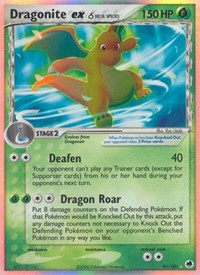 pokemon Dragon Frontiers Dragonite ex (Delta Species)