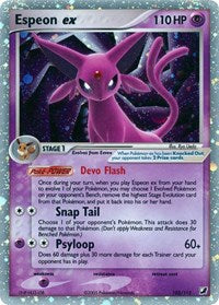 pokemon Unseen Forces Espeon ex