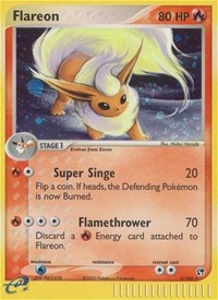 Pokemon Sandstorm Flareon