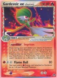 pokemon Dragon Frontiers Gardevoir ex (Delta Species)