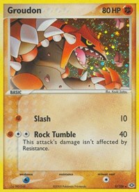 pokemon Emerald Groudon - 005/106