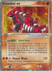 Pokemon Crystal Guardians Groudon ex