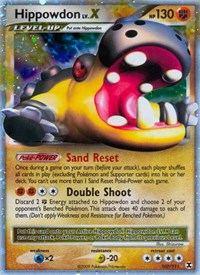 pokemon Rising Rivals Hippowdon Lv.X