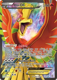 Pokemon Dragons Exalted Ho-Oh Ex (119 Full Art)