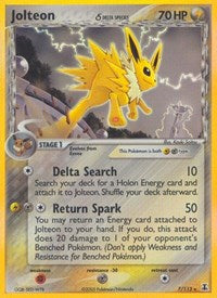 Pokemon Delta Species Jolteon (Delta Species)