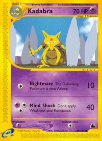 pokemon Skyridge Kadabra