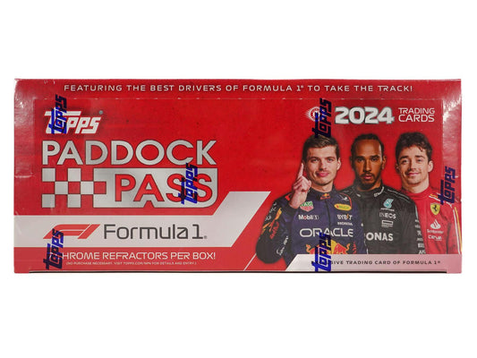 2024 Topps Paddock Pass Formula 1 Hobby Box