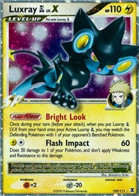 pokemon Rising Rivals Luxray GL Lv.X