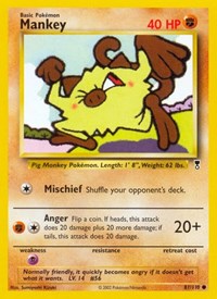 Pokemon Legendary Collection Mankey