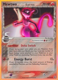 pokemon Delta Species Mewtwo (Delta Species)