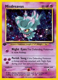 pokemon Neo Revelation Misdreavus