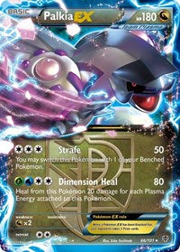 pokemon Plasma Blast Palkia EX (Team Plasma)