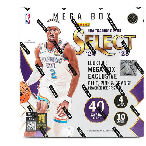 2024-25 Panini Select Basketball Mega Box