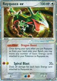 pokemon Deoxys Rayquaza ex