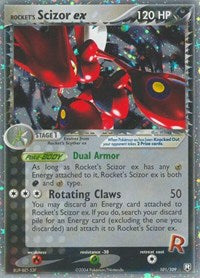 pokemon Team Rocket Returns Rocket's Scizor ex