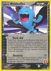 pokemon Team Rocket Returns Rocket's Wobbuffet