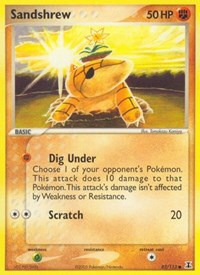 pokemon Delta Species Sandshrew