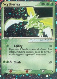 pokemon Ruby and Sapphire Scyther ex