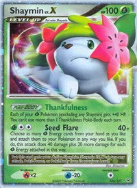pokemon Platinum Shaymin Lv.X (Land Forme)