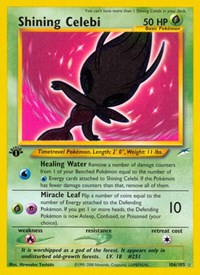 Pokemon Neo Destiny Shining Celebi
