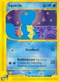 Pokemon Expedition Squirtle (132)