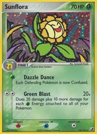 pokemon Unseen Forces Sunflora