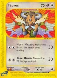 Pokemon Expedition Tauros