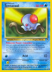 Pokemon Legendary Collection Tentacool
