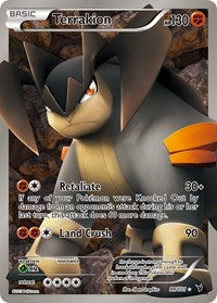 pokemon Noble Victories Terrakion (99 Full Art)