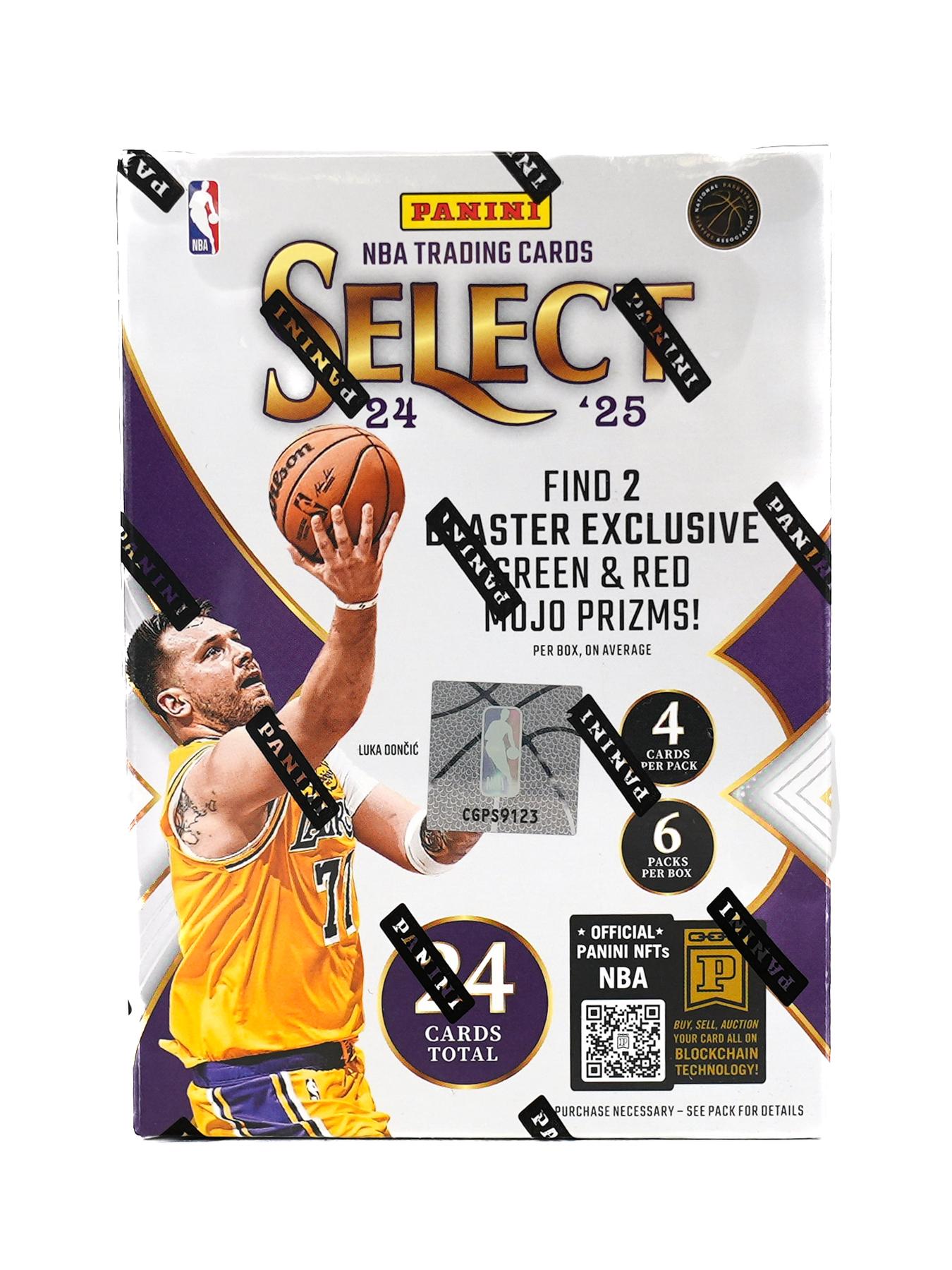 2024-25 Panini Select Basketball Hobby Blaster Box