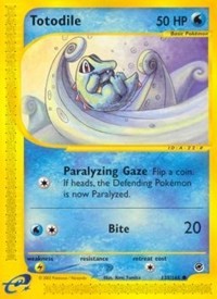 Pokemon Expedition Totodile (135)