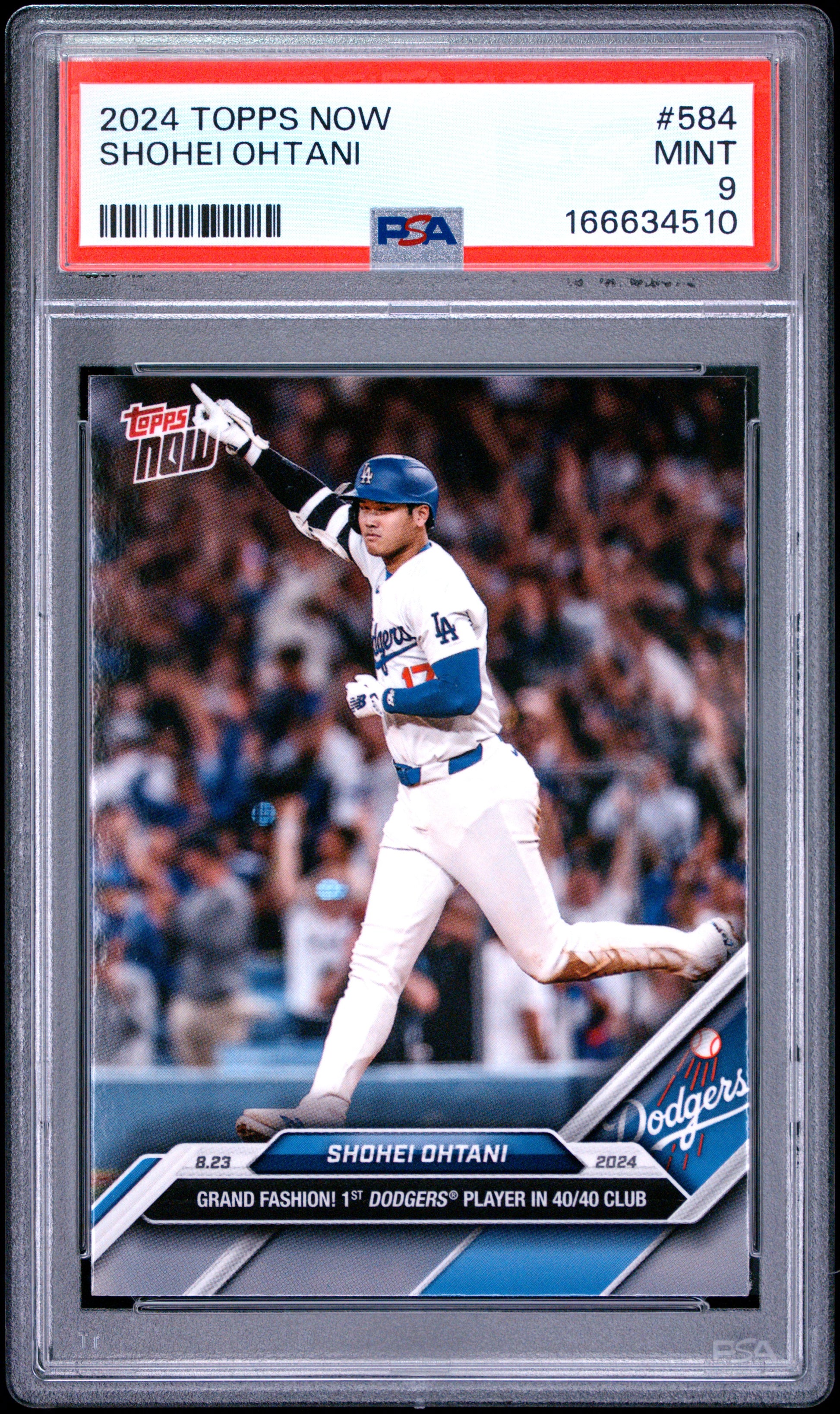 2024 TOPPS NOW SHOHEI OHTANI #584 PSA 9