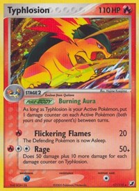 Pokemon Unseen Forces Typhlosion
