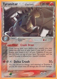 pokemon Delta Species Tyranitar (Delta Species)