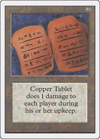 MTG Unlimited Edition Copper Tablet
