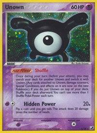 pokemon Unseen Forces Unown (X)