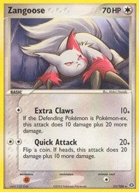 pokemon Emerald Zangoose
