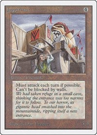 MTG Unlimited Edition Juggernaut