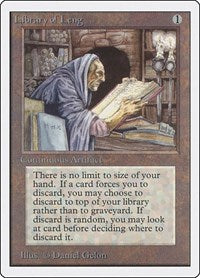 MTG Unlimited Edition Library of Leng