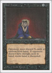 MTG Unlimited Edition Mind Twist