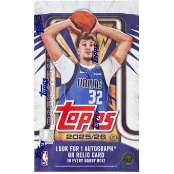 2025-26 Topps NBA Basketball Hobby Box