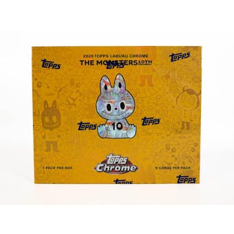 2025 Topps Chrome Labubu 10th Anniversary box