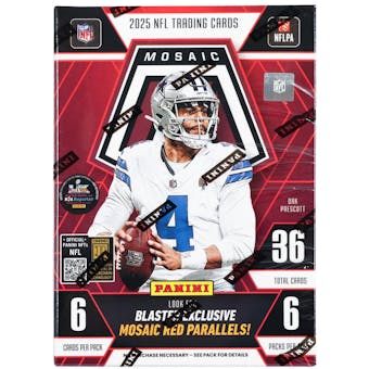 2025 Panini Mosaic Football Hobby Blaster Box