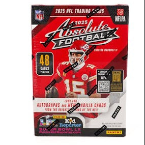 2025 Panini Absolute Football Hobby Blaster Box
