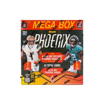 2025 panini phoenix football mega box