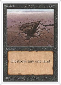 MTG Unlimited Edition Sinkhole
