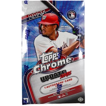 2025 Topps Chrome Baseball Update Series Hobby Box
