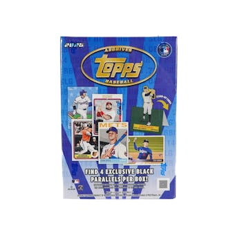 [BUNDLE] 2025 Topps Archives Baseball Blaster Box + Topps Football 2026 Blaster Box
